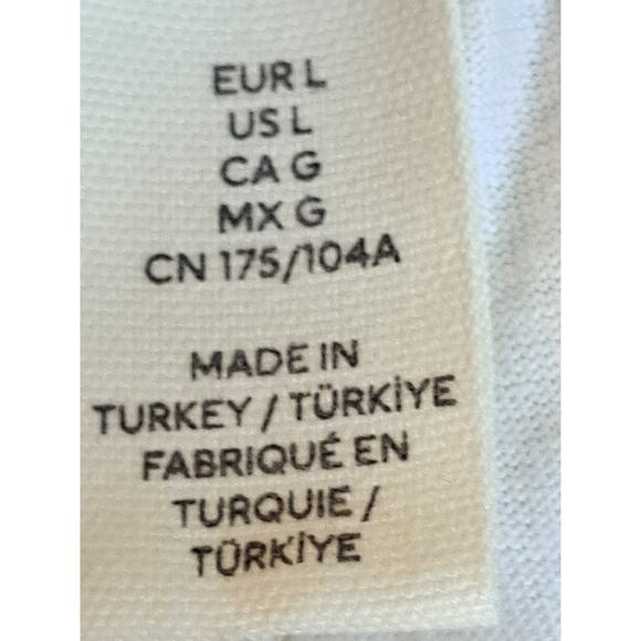 Women's H&M White Tank Top Size Large New with Tags - Picture 6 of 8